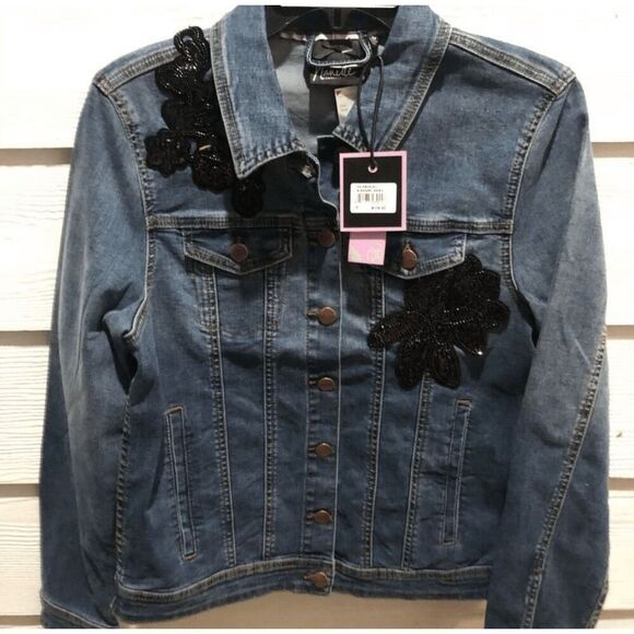 Nanette Lepore Jean Jacket size Small - Picture 3 of 6